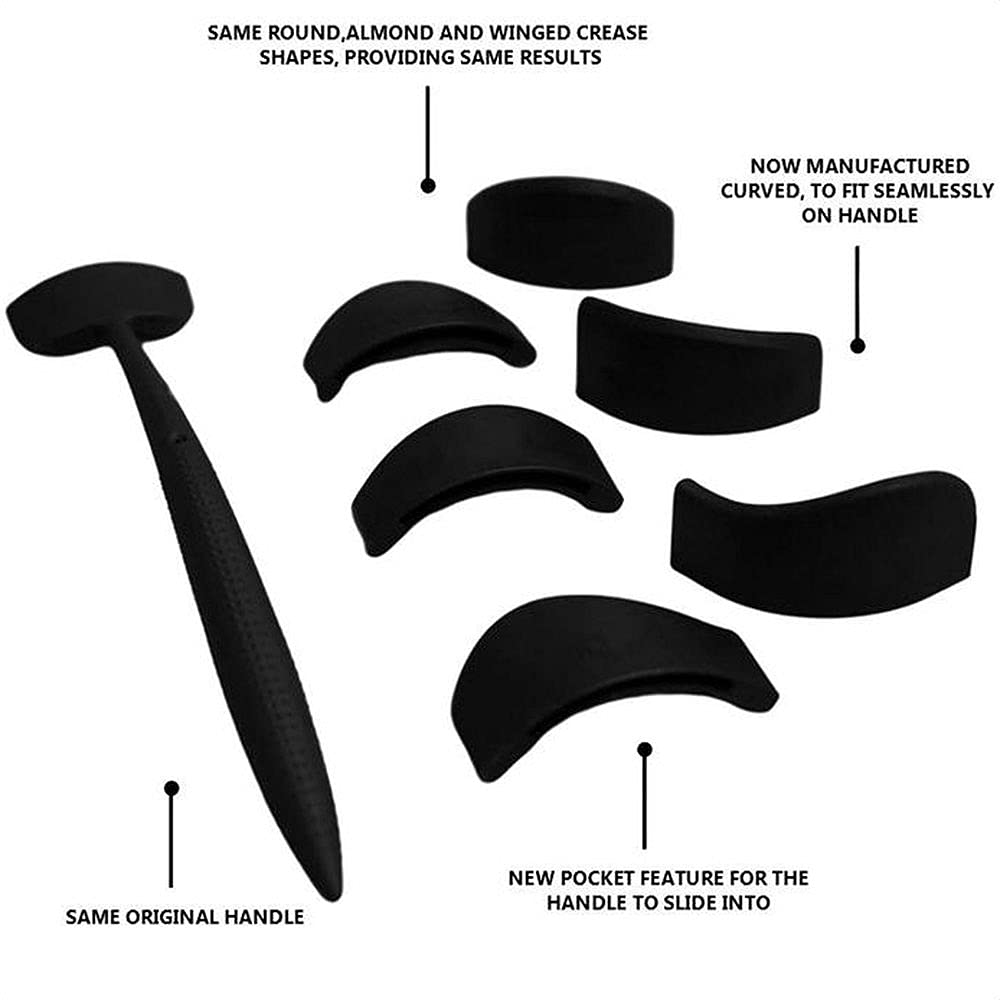 Royallure Komplett ögonmakeupborste- och verktygsset för nybörjare och proffs Carvallo