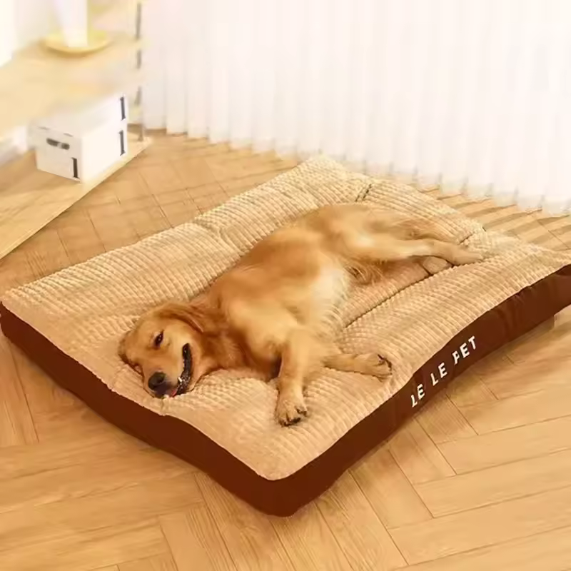 Royallure Ultra-Komfort Hundsäng – Ultimat Komfort & Ledstöd för Stora Raser & Seniorer Carvallo