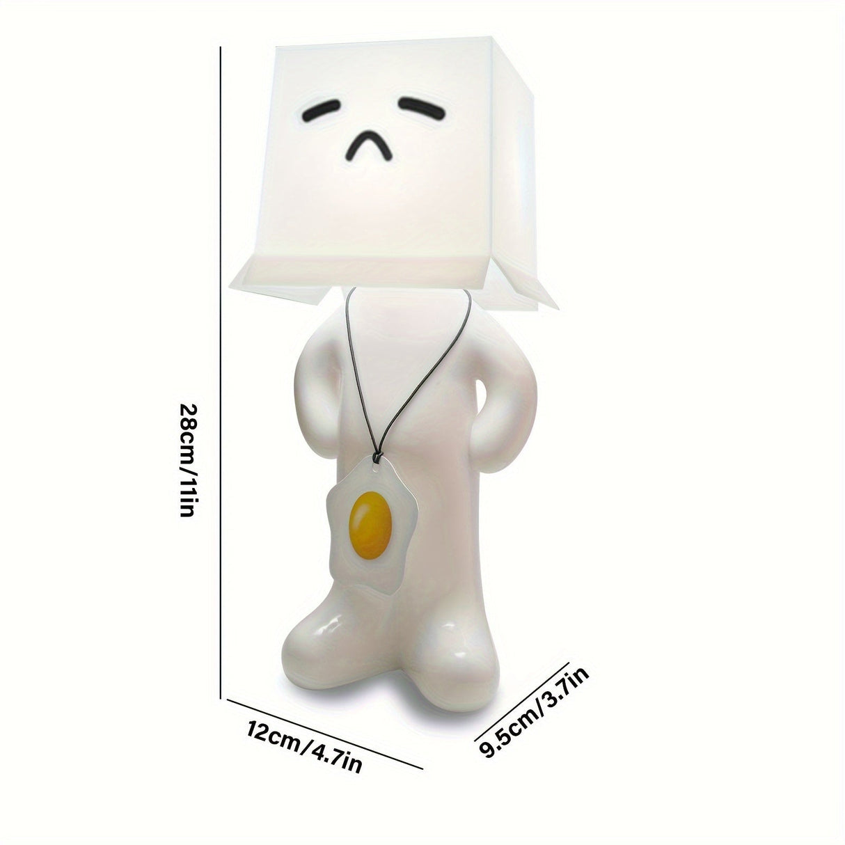 FunGlow - Kreativ Bordslampa, USB LED Nattlampa för Sängkammardekoration Carvallo