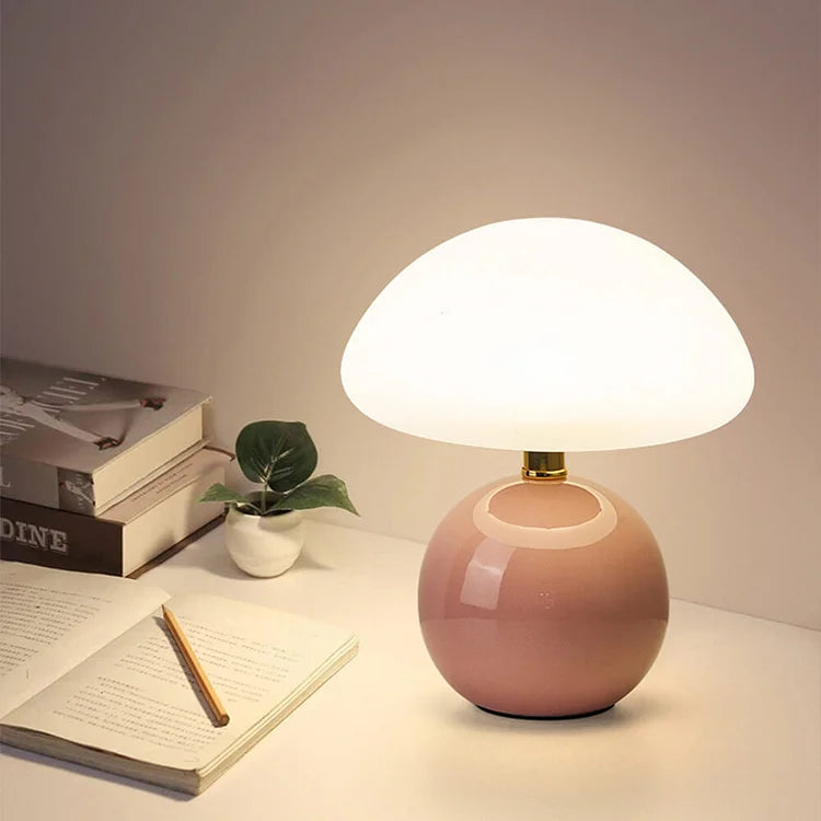 ArtDeco Bordslampa – Modern Svamplampa i Tidlös Design Hemnix