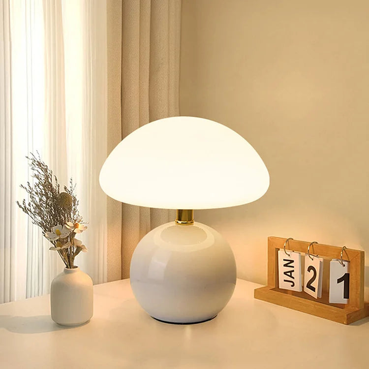 ArtDeco Bordslampa – Modern Svamplampa i Tidlös Design Hemnix