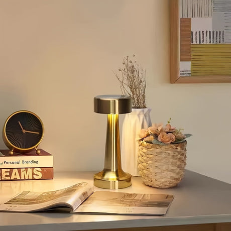 AuroraDesk - USB Laddningsbar LED Skrivbordslampa med Touchkontroll Carvallo