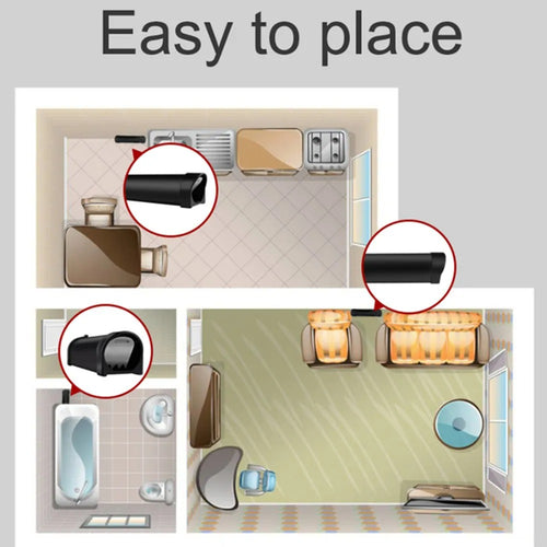 Plastmusfälla – Självlåsande Bionisk Skadedjurskontrollverktyg Carvallo