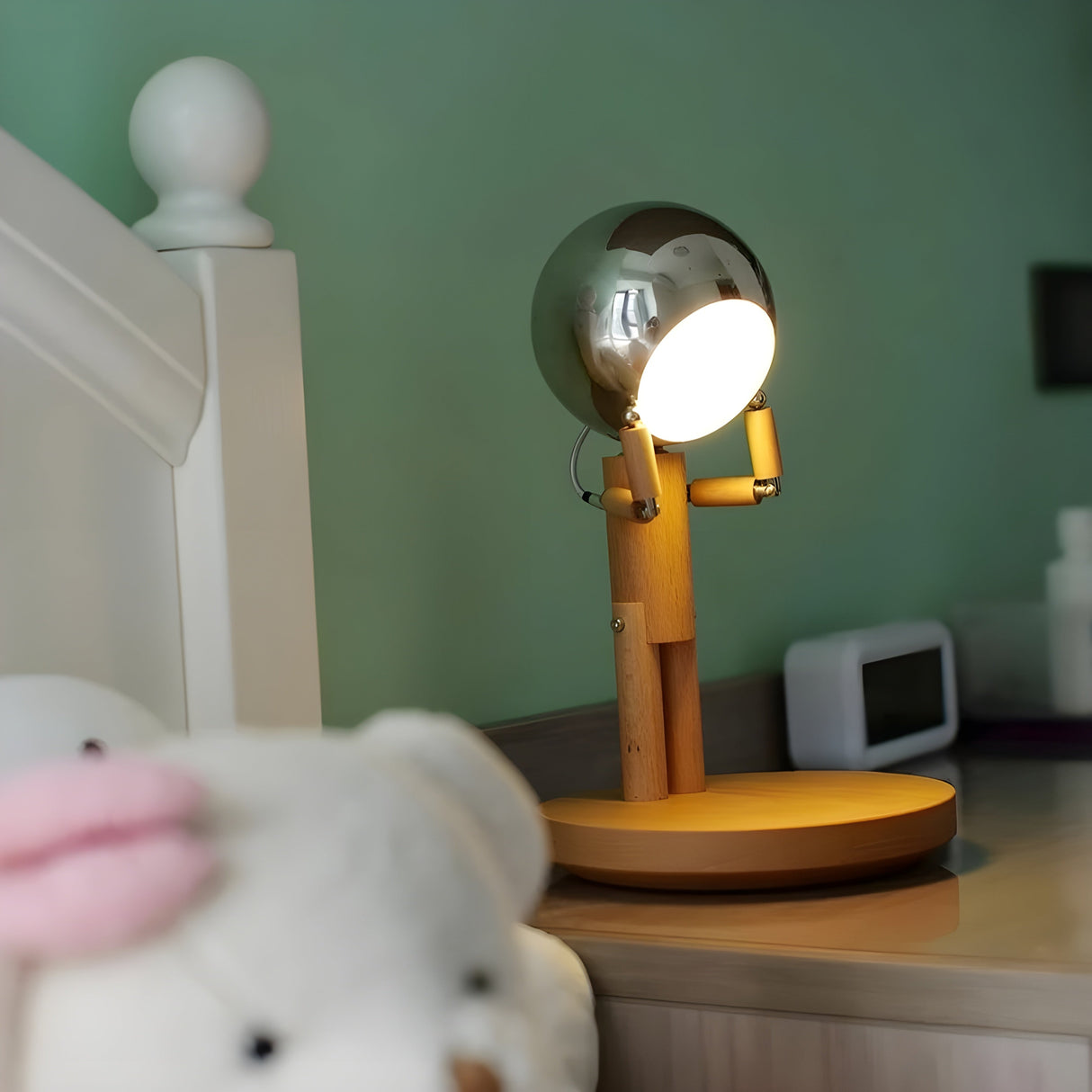 LunarEase Lampa – Elegant skrivbordsmånlampa Carvallo