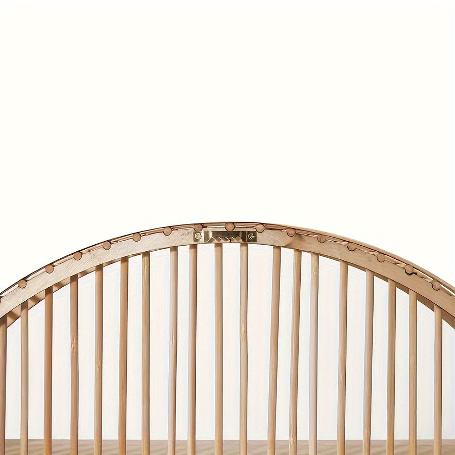 Handgjord Bambu Vägg hylla - Unik Rund Design för Stilig Förvaring Carvallo