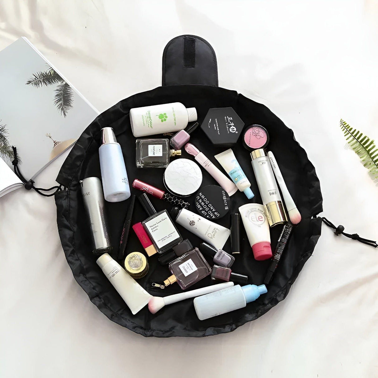 Glam Pouch - Bärbar snörning makeup-organizer Carvallo
