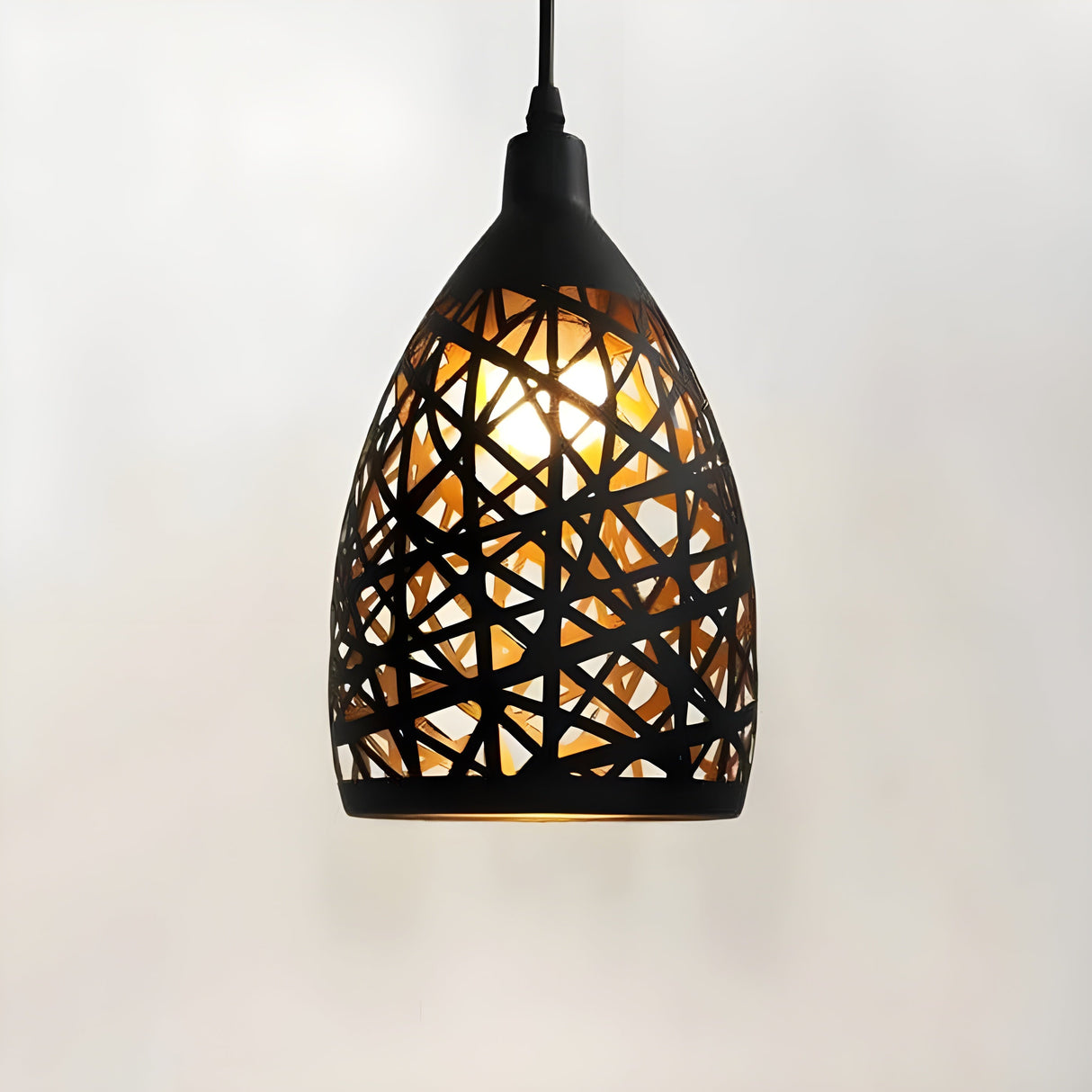 LoftWeave Light - Modern metallbur hängande lampan Carvallo