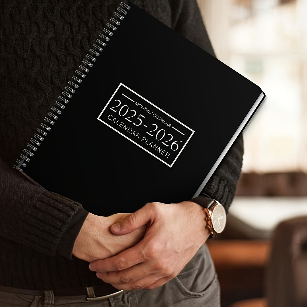 Månatlig Pappersplanerare med Spiralbindning Carvallo