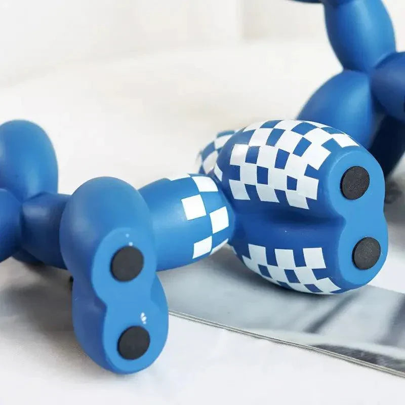 Carvallo Ballonhund Skulptur | Modernt Nordiskt Design | Dekoration av Resin | För Vardagsrum, Kontor & Presentidéer Carvallo