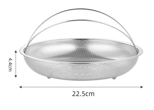 Carvallo - Allt-i-ett rostfri ångkokare med handtag Carvallo