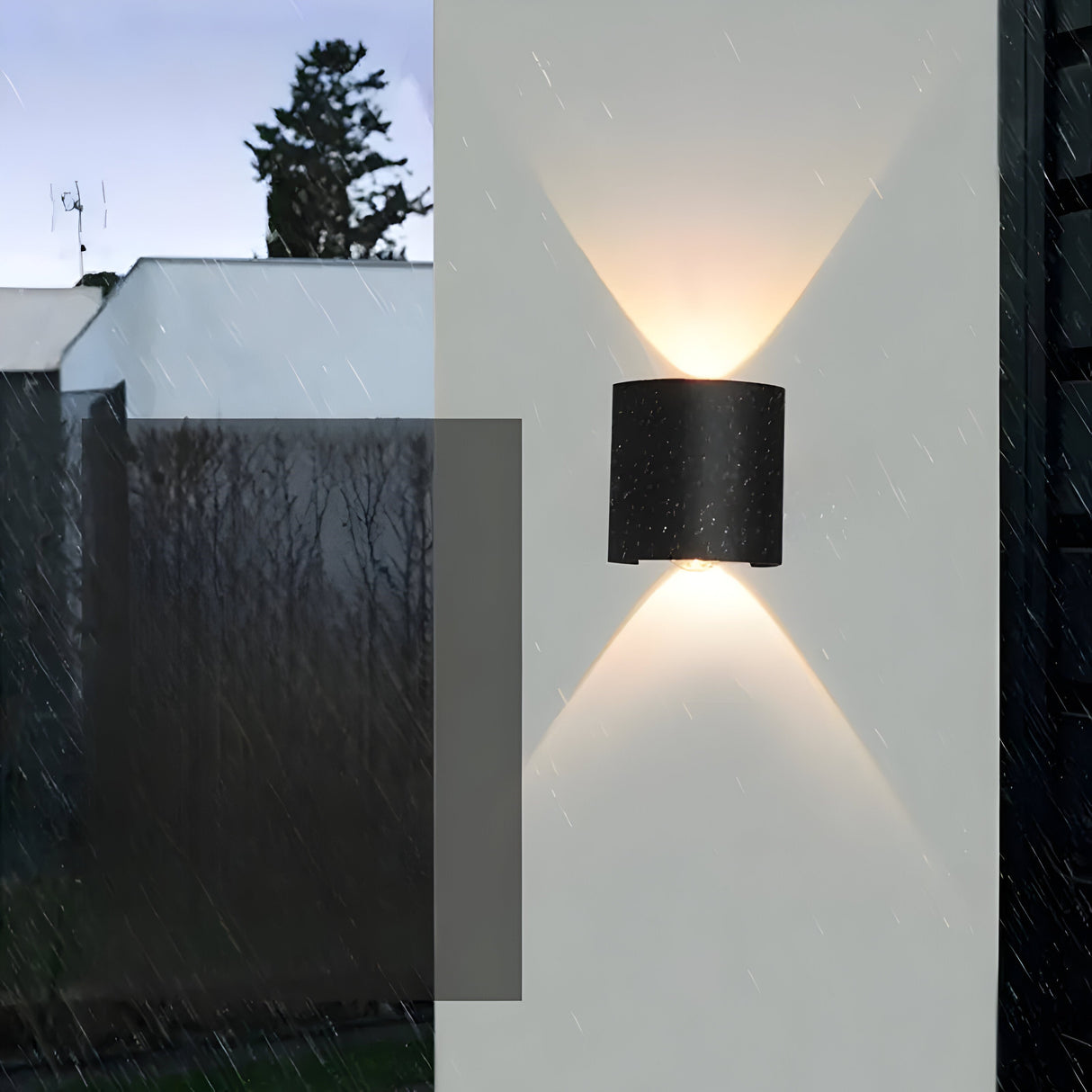 LumoStair - Minimalistisk LED-vägglampa 3-pack Carvallo