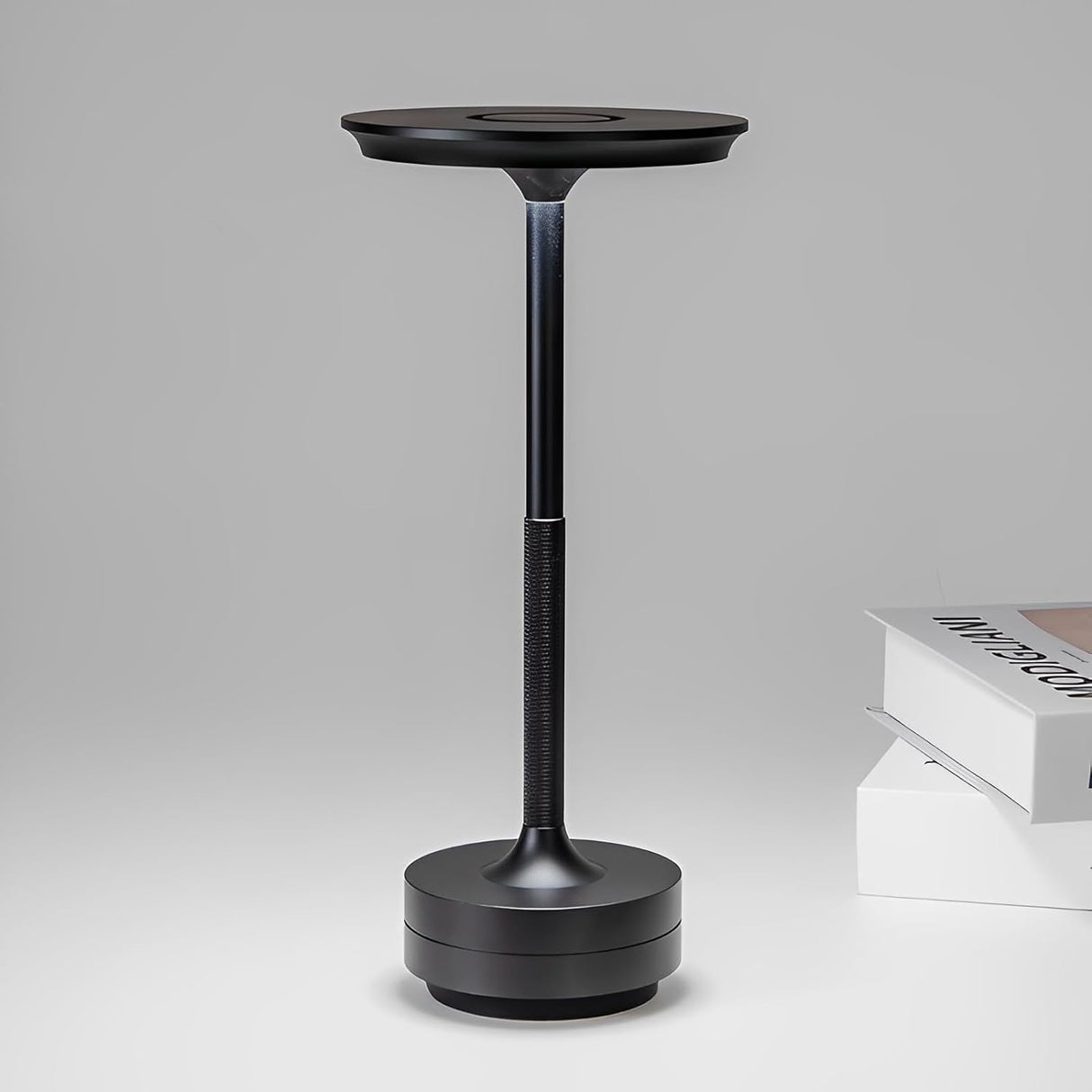 Fiorani Casa | Uppladdningsbar dimbar aluminiumlampdisk för mångsidig belysning Carvallo