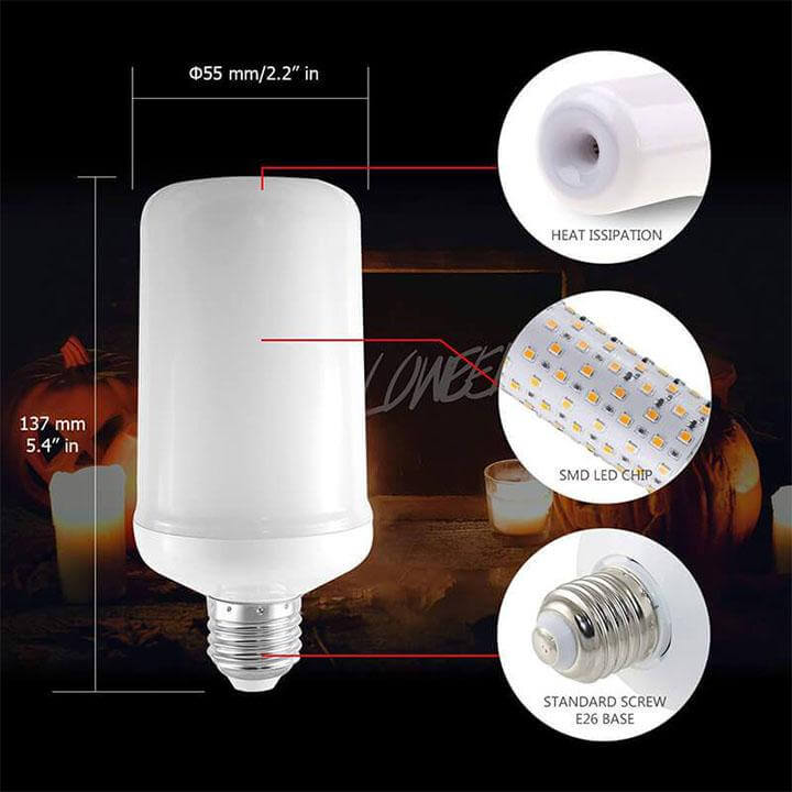 LED-lampor med flameffekt Bellasverige