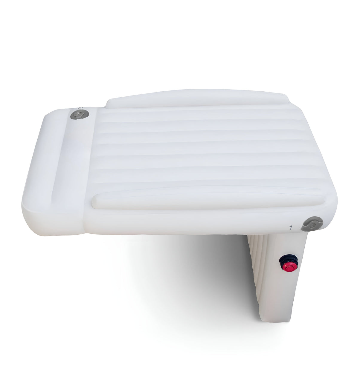 Carvallo-resesäng Luftolino | Integrerad pump & kantskydd | Uppblåsbar & kompakt | 80×50 cm Carvallo