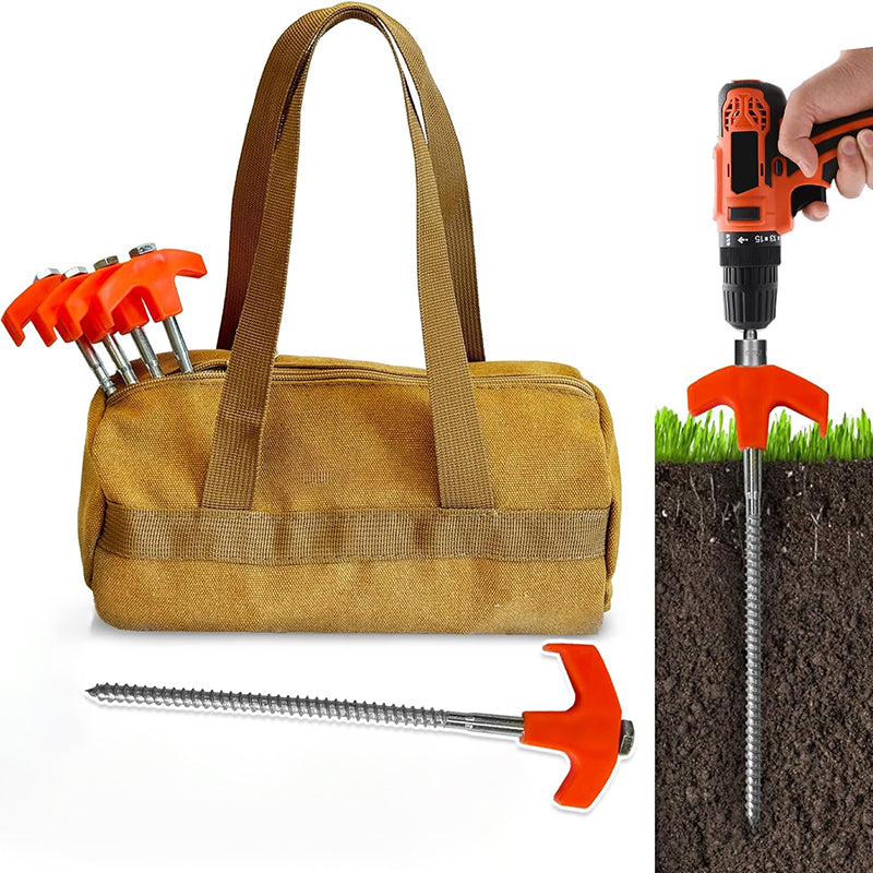 Carvallo - Galvaniserad stål pop up tältpluggar pluggar Carvallo