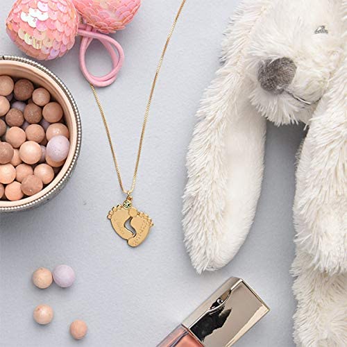 Custom Baby Feet halsband-Jewelry-Hemnix-Hemnix