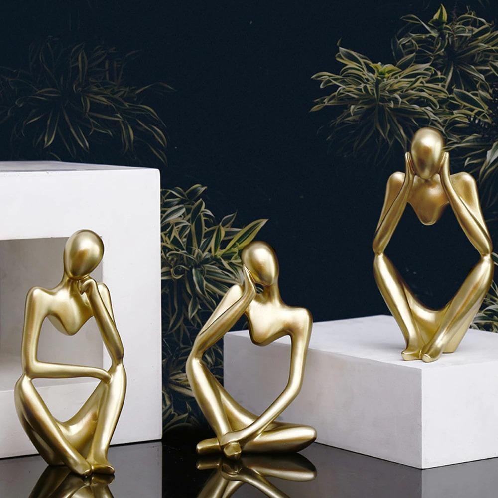 Carvallo – Minimalist Tänker Skulptur med Modern Elegans Carvallo