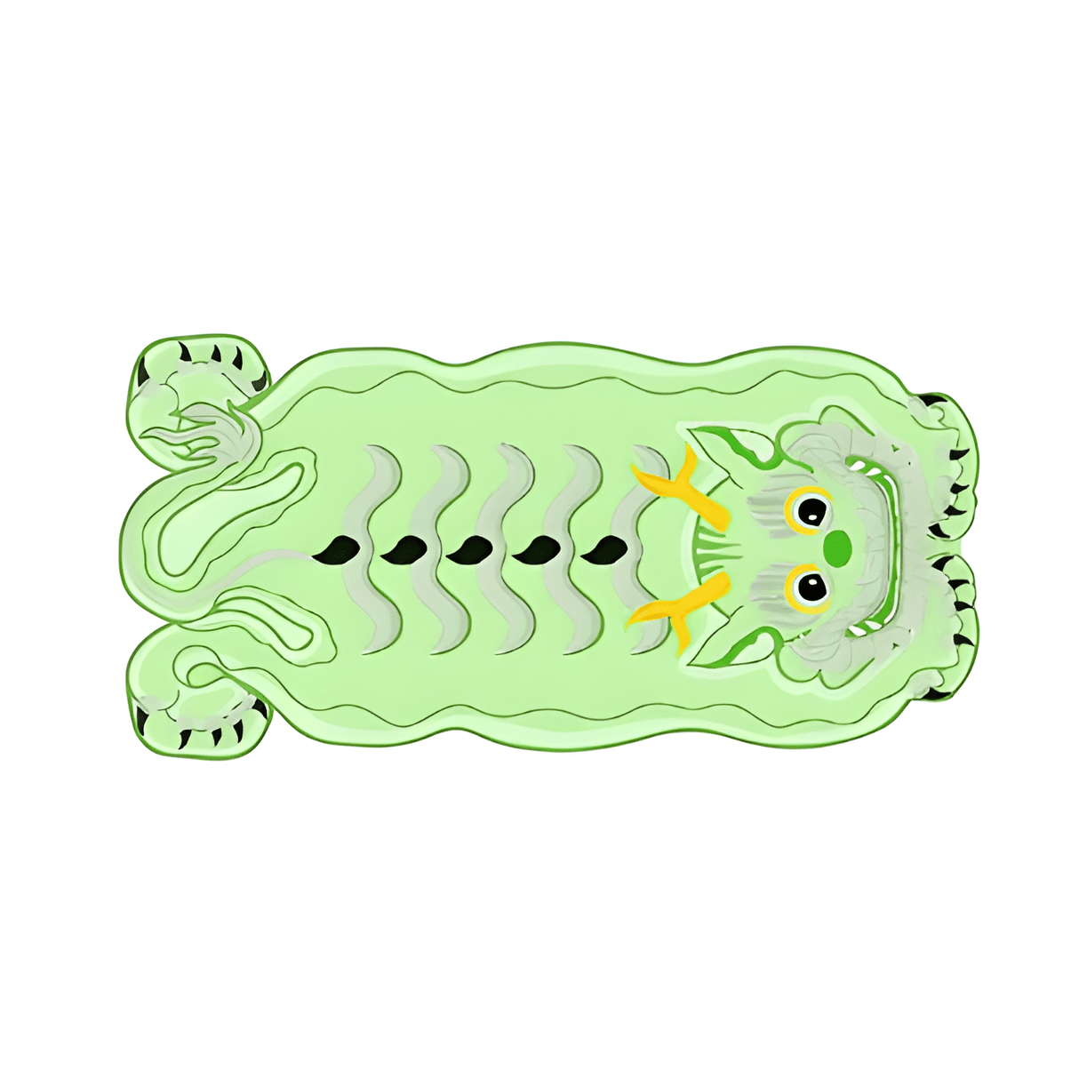 SnuggleNest - Rund matta med nyckfullt drakeskratt MILA Sverige