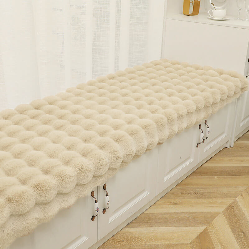 Mysig Plysch Enfärgad Halkfri Sofföverdrag för Komfort Carvallo