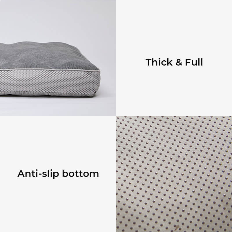 Premium Ortopedisk Hundsäng Andningsbar Stödjande Lätt att Rengöra Carvallo