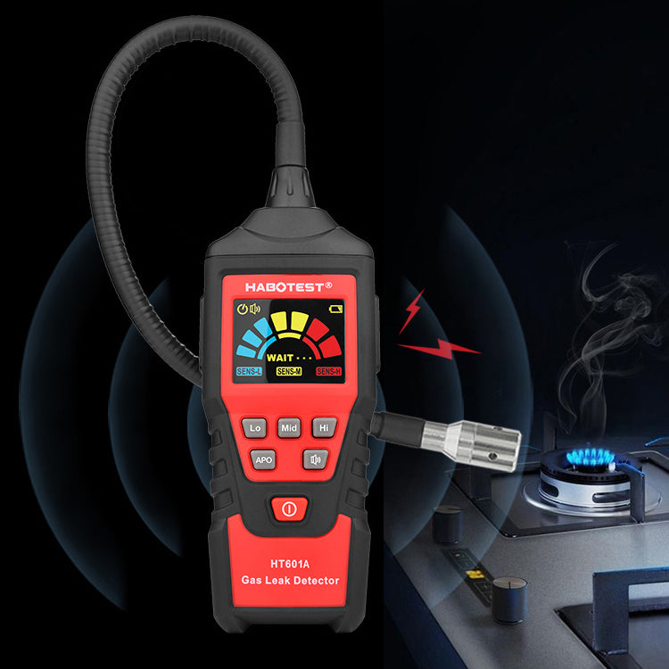 Gasläcksdetektor med 44 cm svanhals Carvallo