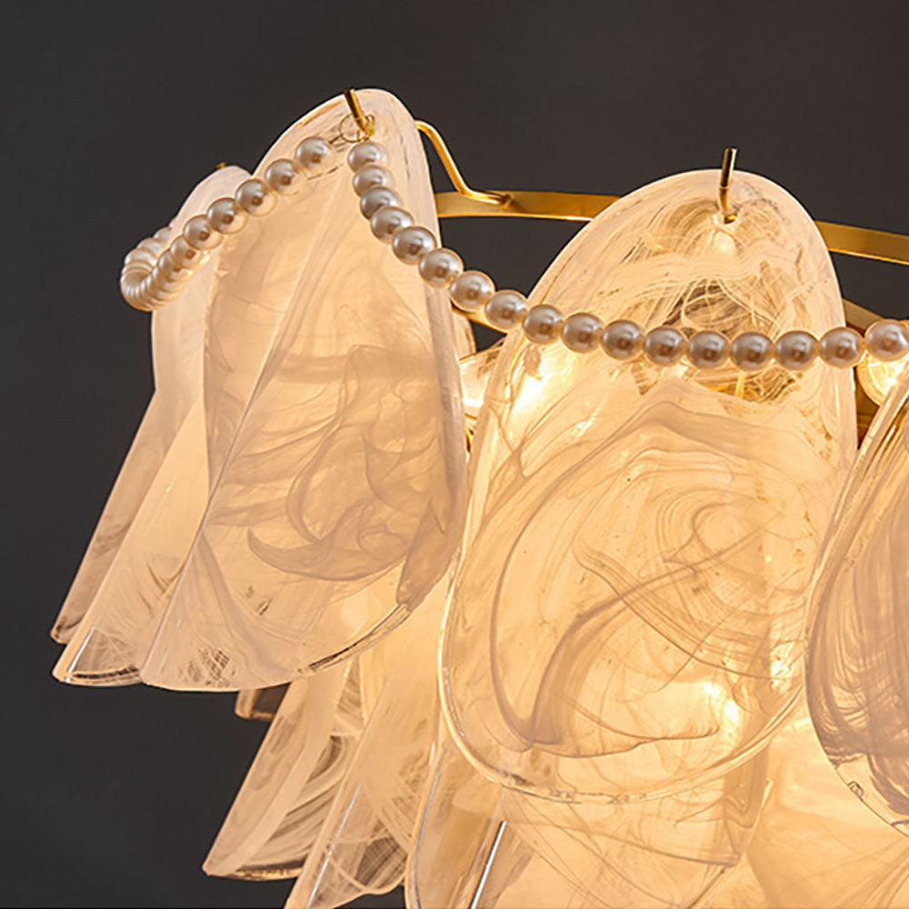 Moderna Kopparfärgad Hänglampa med Trähandtag Carvallo