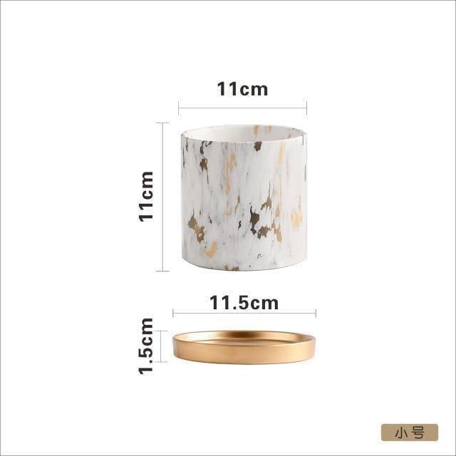 Golden Labyrint Planters Collection MILA Sverige
