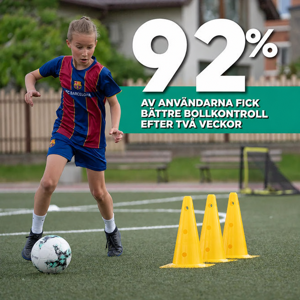 Fotbollsmatta Pro med videoträningsprogram