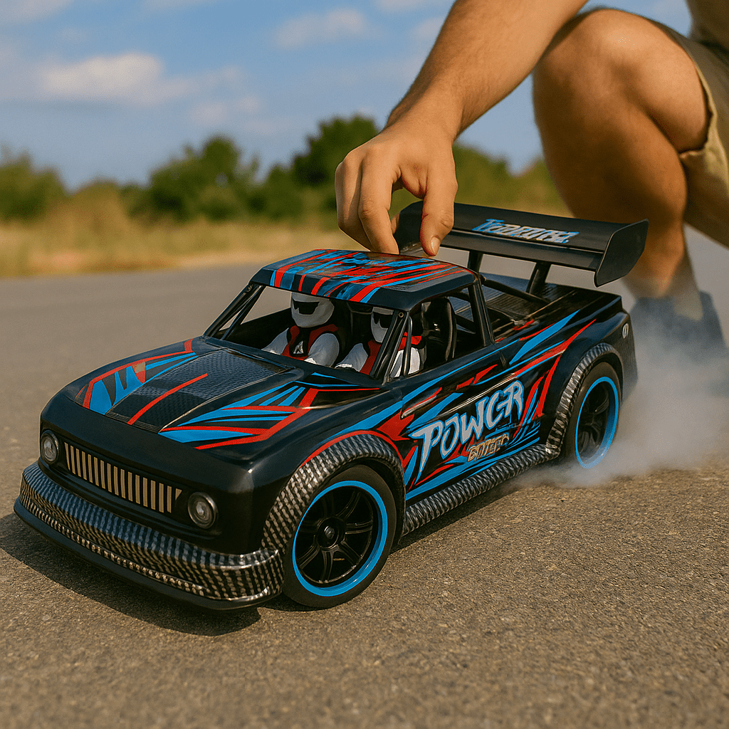 Fjärrkontrollad Bil 4WD Drift Racer Truck Carvallo