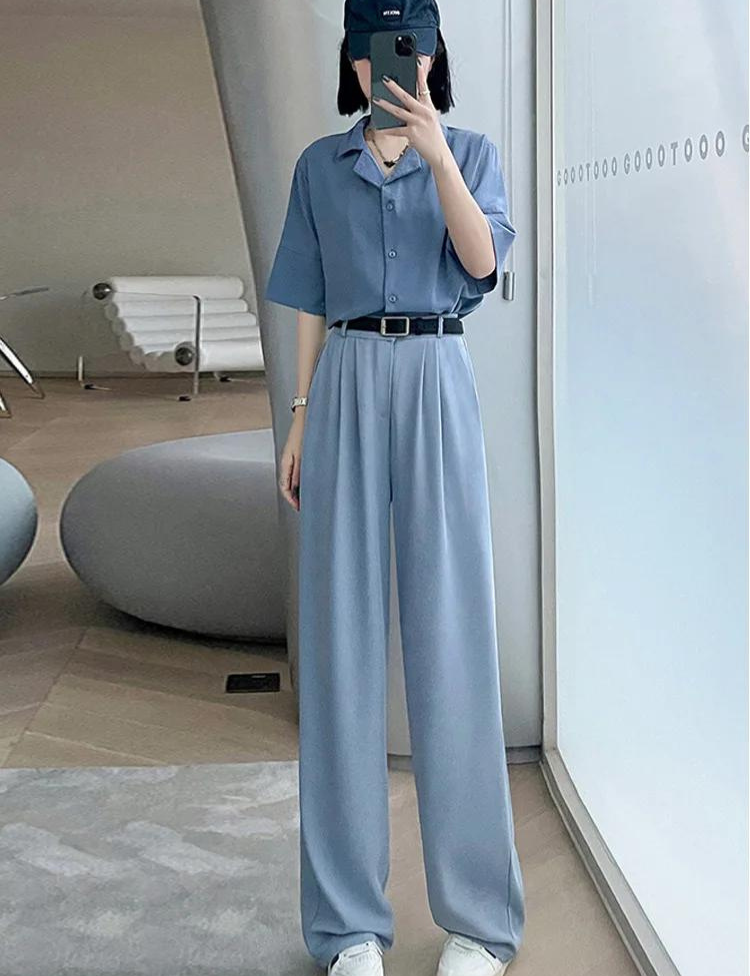 Elastiska byxor med hög midja för kvinnor-Bellasverige-Hemnix