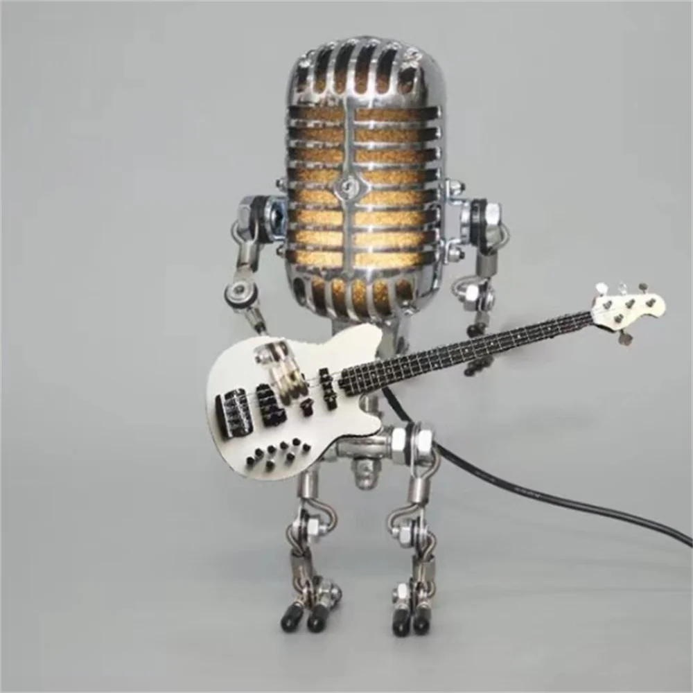 Guitarlampa - Robotlampa med gitarr Carvallo