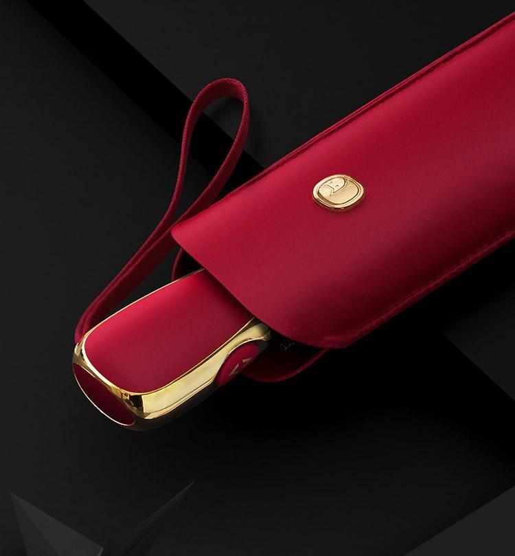 Fällbar Vindskydd UV Resere Paraply Rosa Carvallo