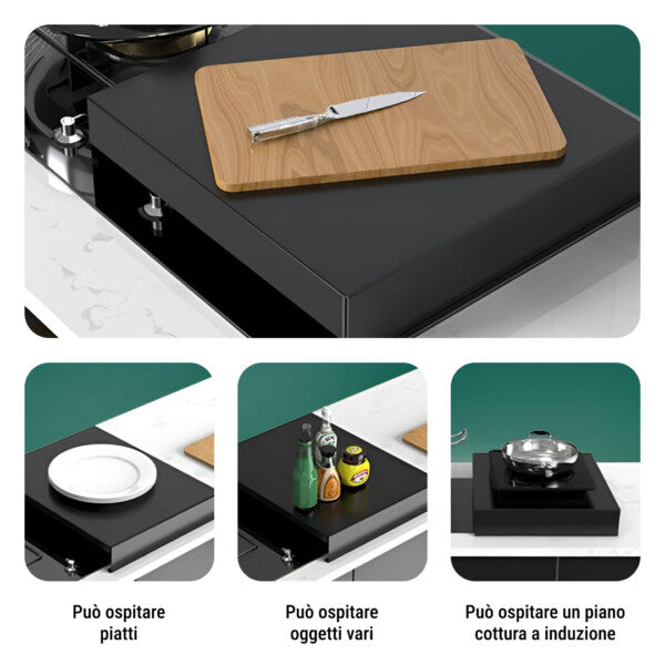 Carvallo – Gör din spis till en arbetsyta Carvallo