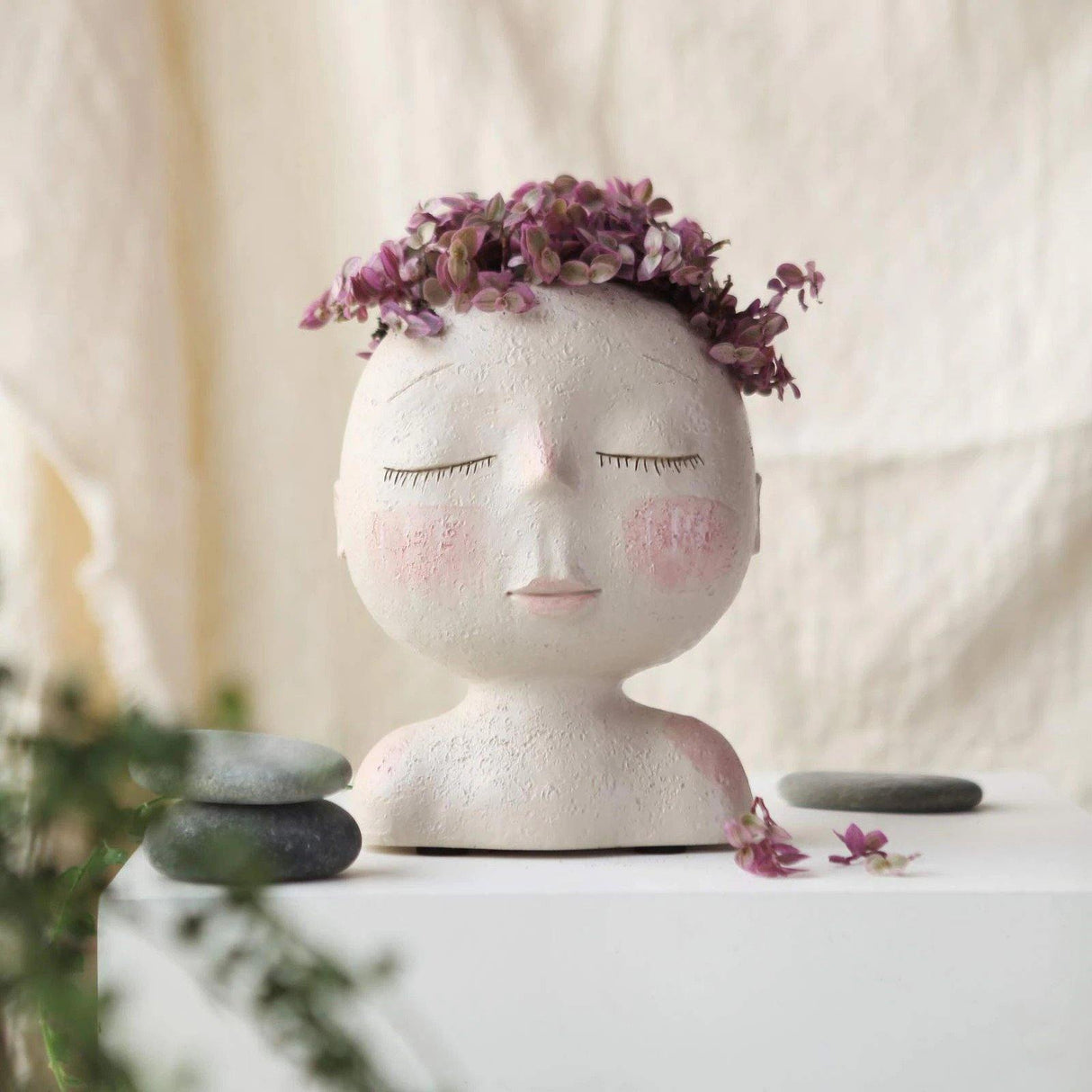 Tranquil Sleep Face Planter Vas MILA Sverige