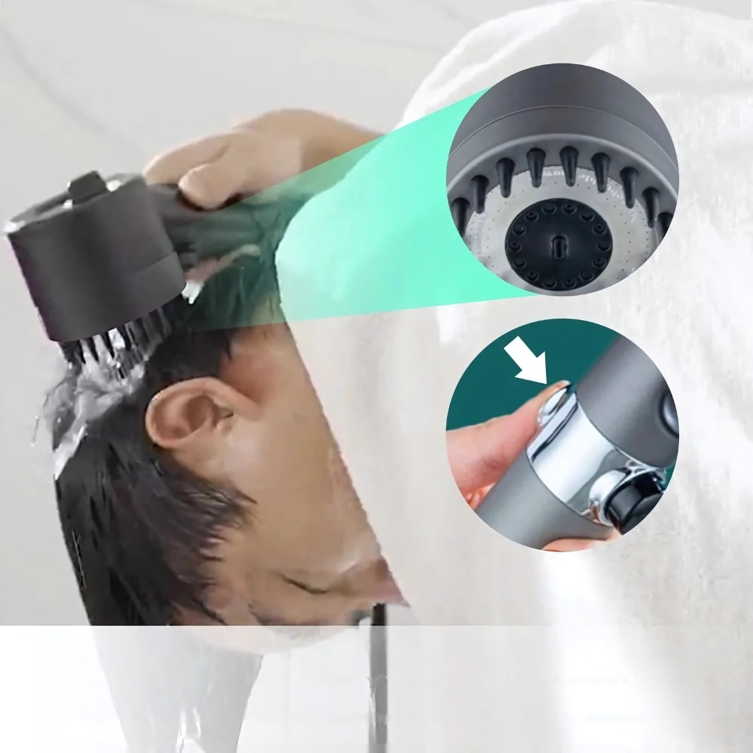 Högtryck Duschhuvud med Vattenfilter Carvallo