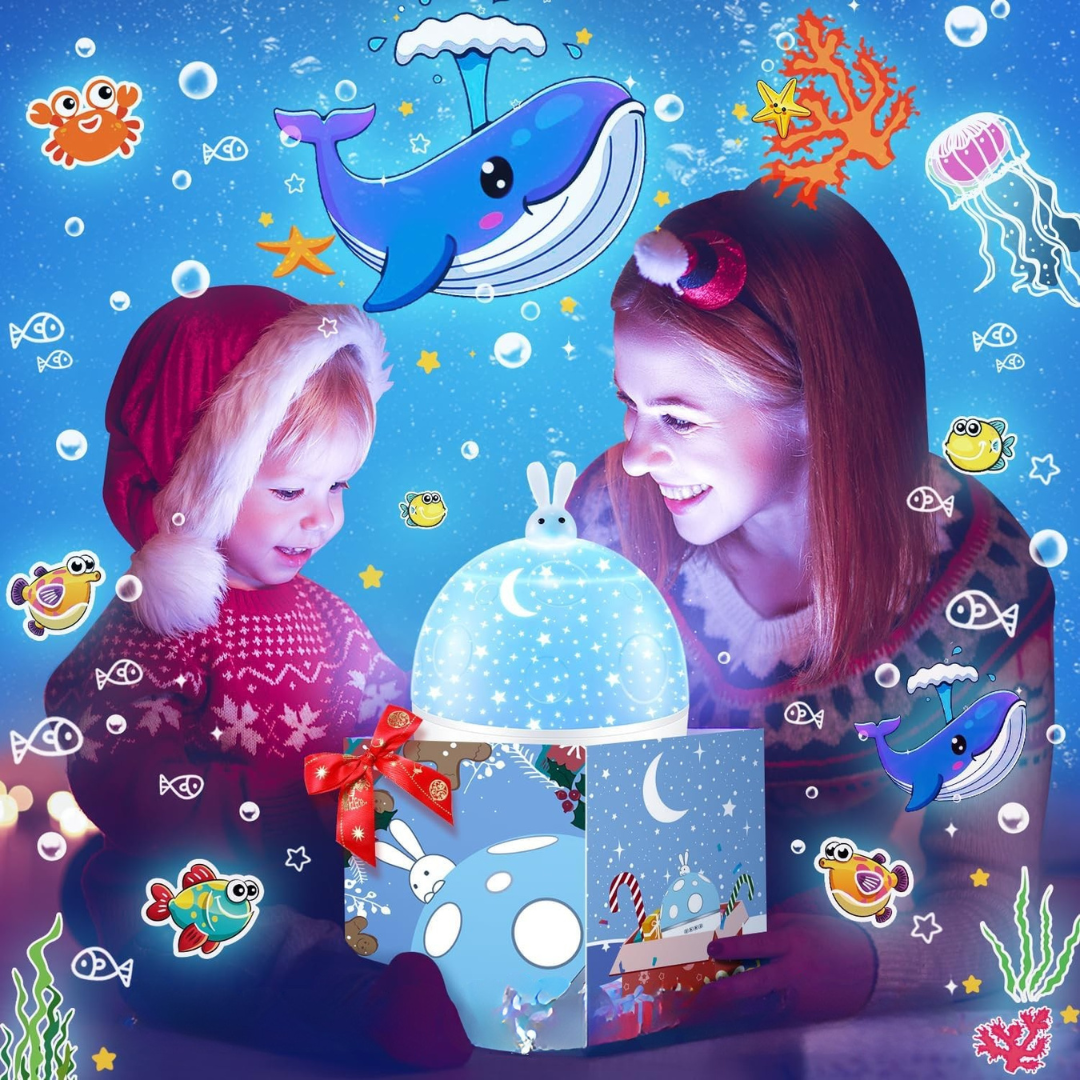 Galaxy Star Projektor Ljus för Sovrum Carvallo