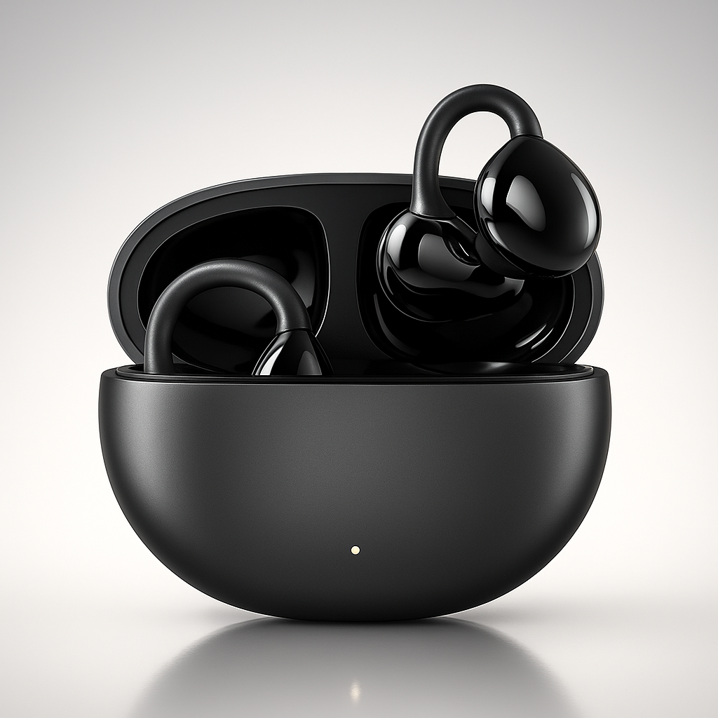 Trådlösa Öppna Öron Bluetooth Clip Hörlurar Carvallo