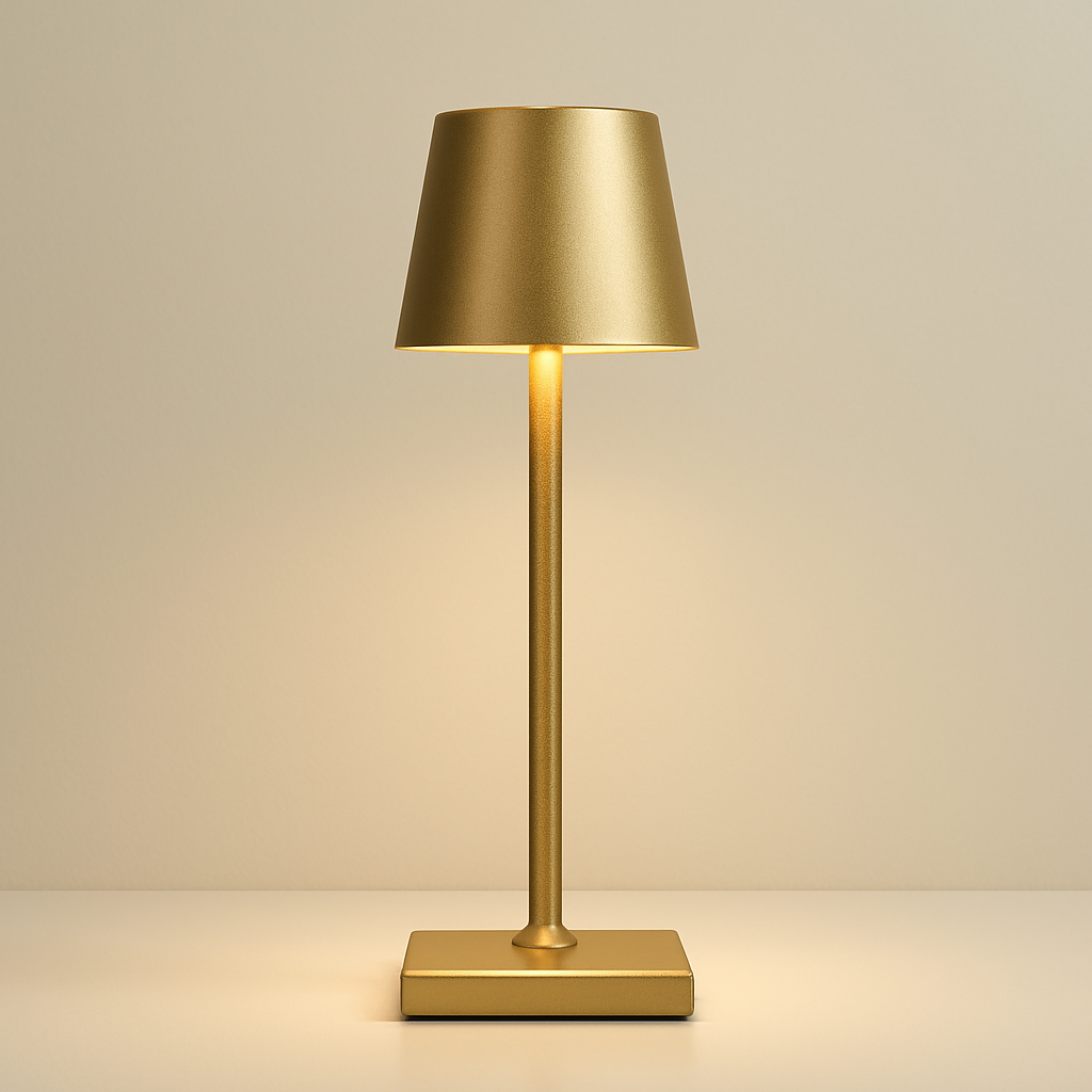 Trådlampuppladdningsbar LED Bordslampa Carvallo