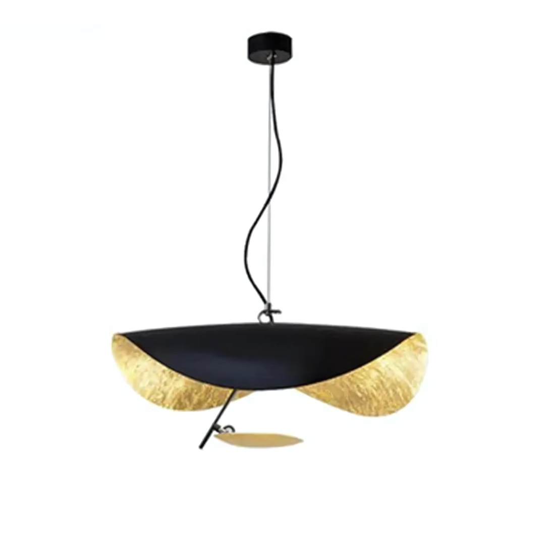 Taklampa Guldblad Modern Pendellampa Carvallo