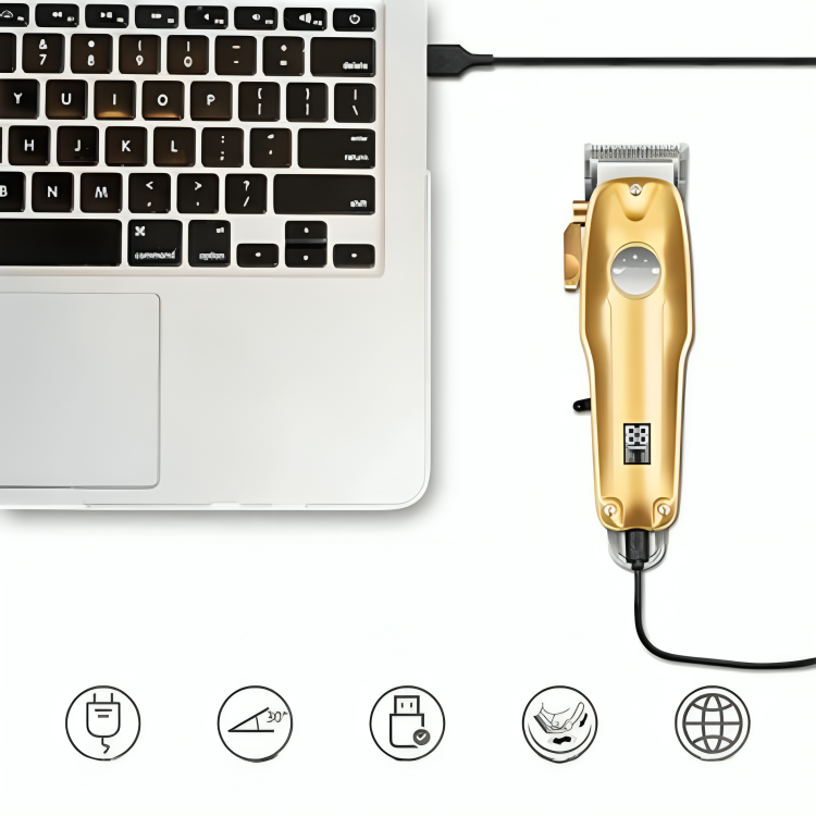 Trådlös Hårklippare och Skäggtrimmer Set Carvallo