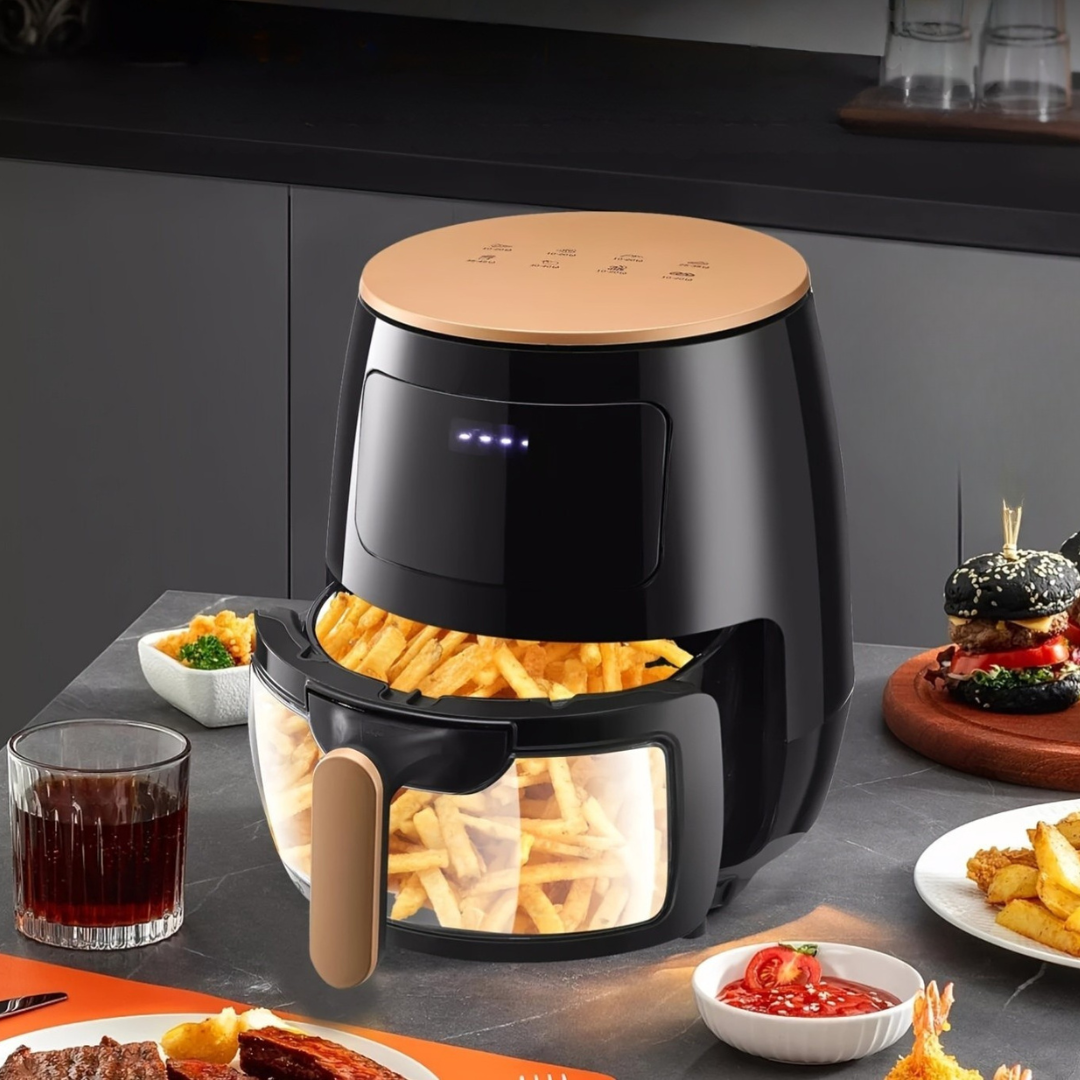 Stor kapacitet digital fritös i rostfritt stål Carvallo