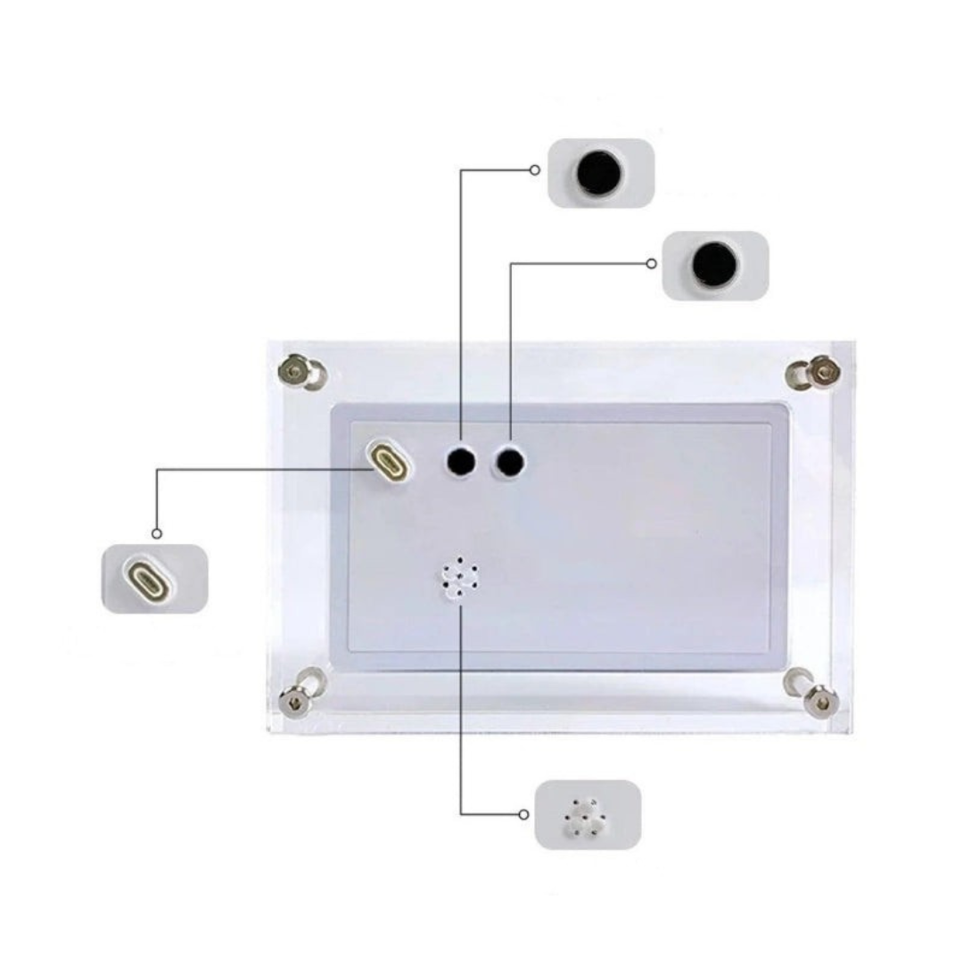 Digitalfotoram med videovisning Carvallo