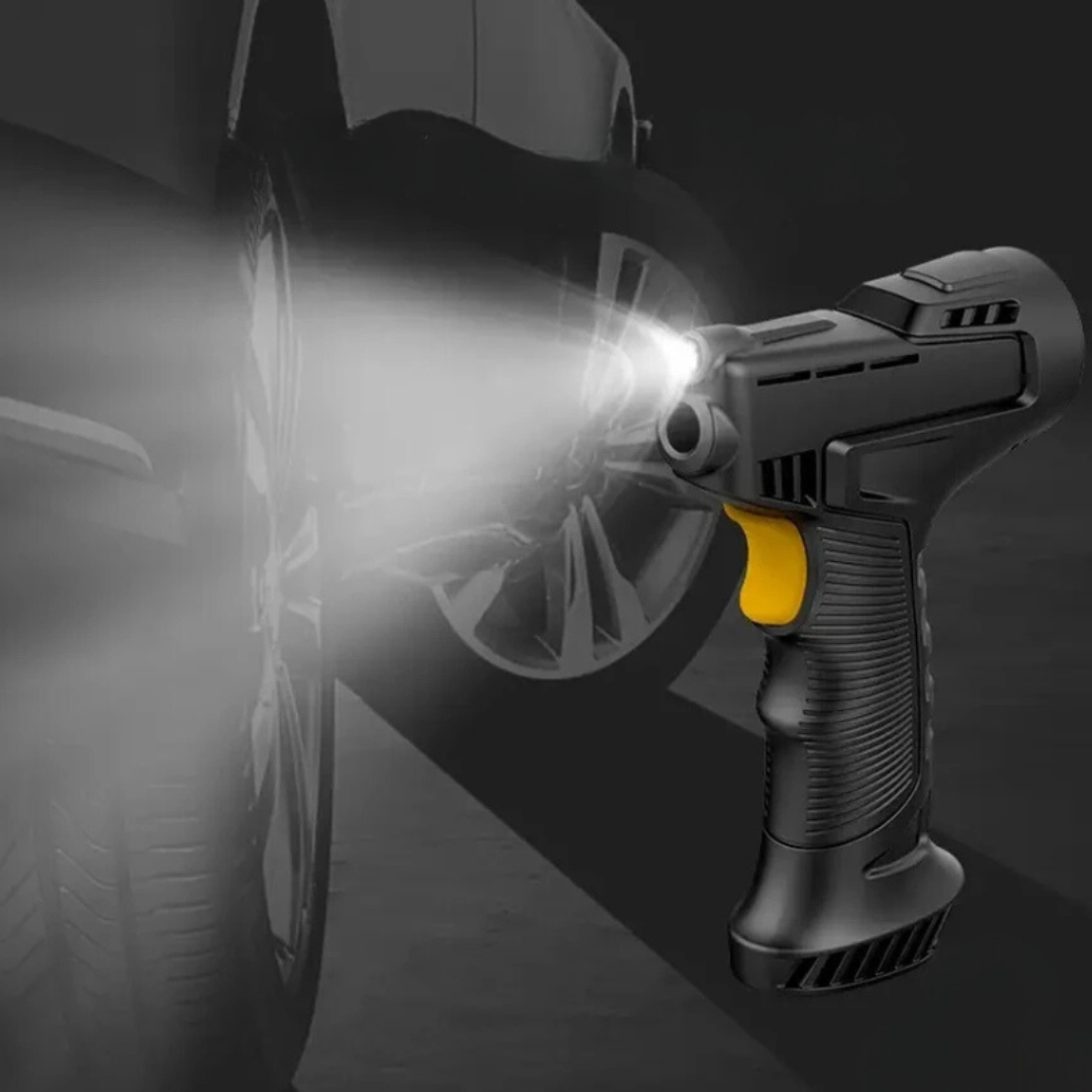 Däckpump med digital display och LED-lampa Carvallo