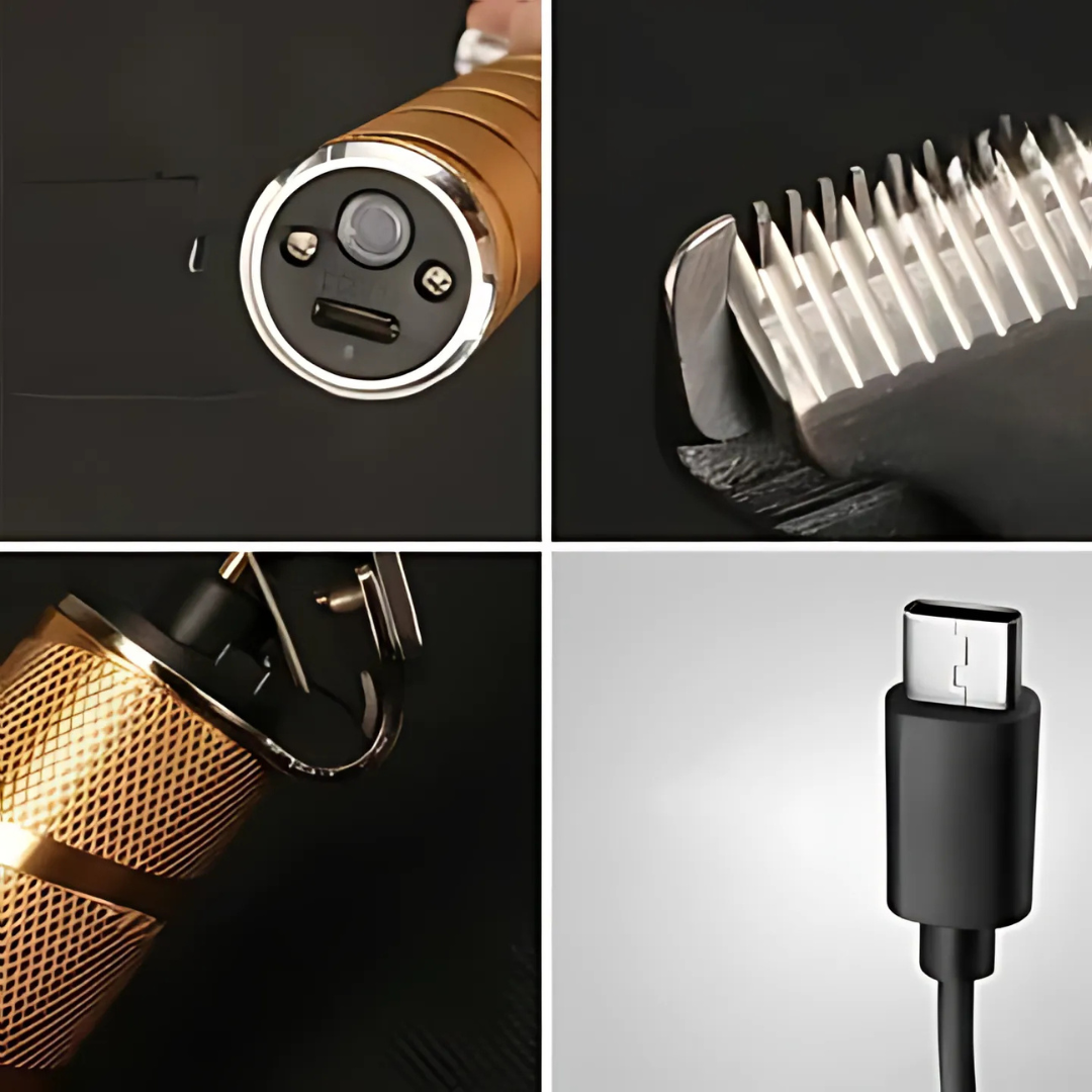 Trådlös Hårklippare och Skäggtrimmer Set Carvallo