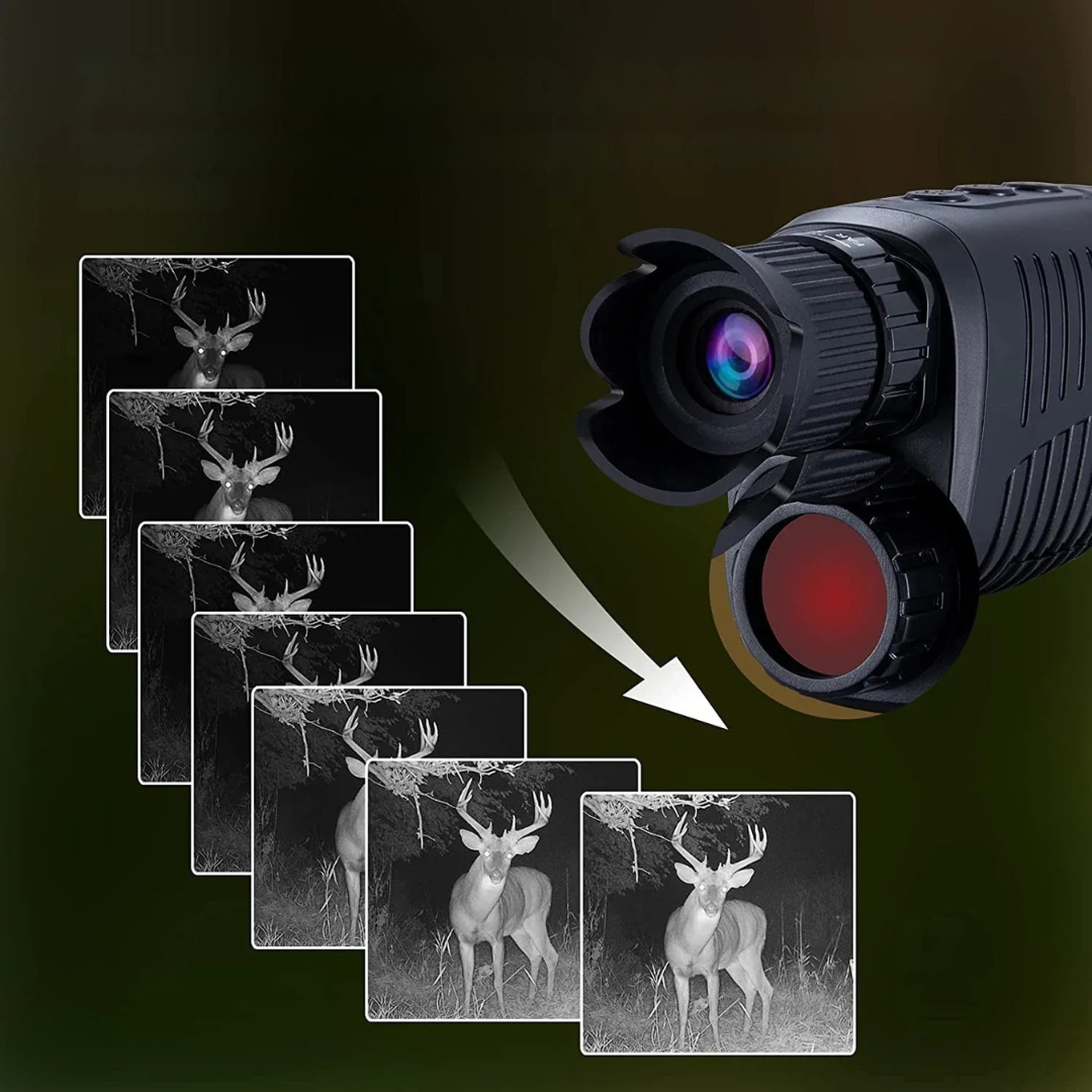 Nattvisionskamera med infraröd zoomlins Carvallo