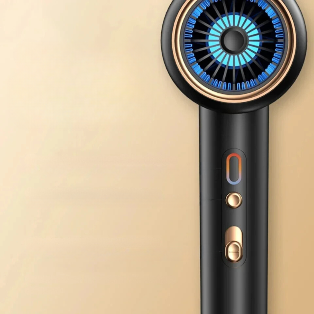 Hårtork med ionisk teknik och stylingverktyg Carvallo