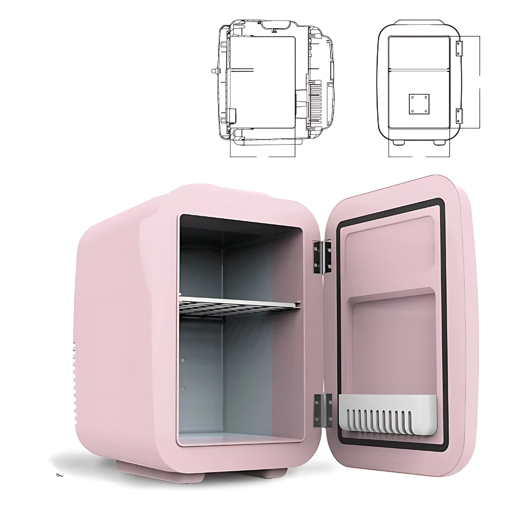 Mini Kylskåp Tyst Bärbar Resekylare Carvallo