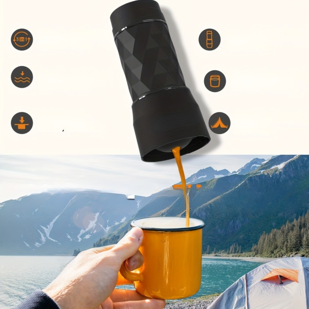 Portabel Manuell Kaffebryggare för Resa Carvallo