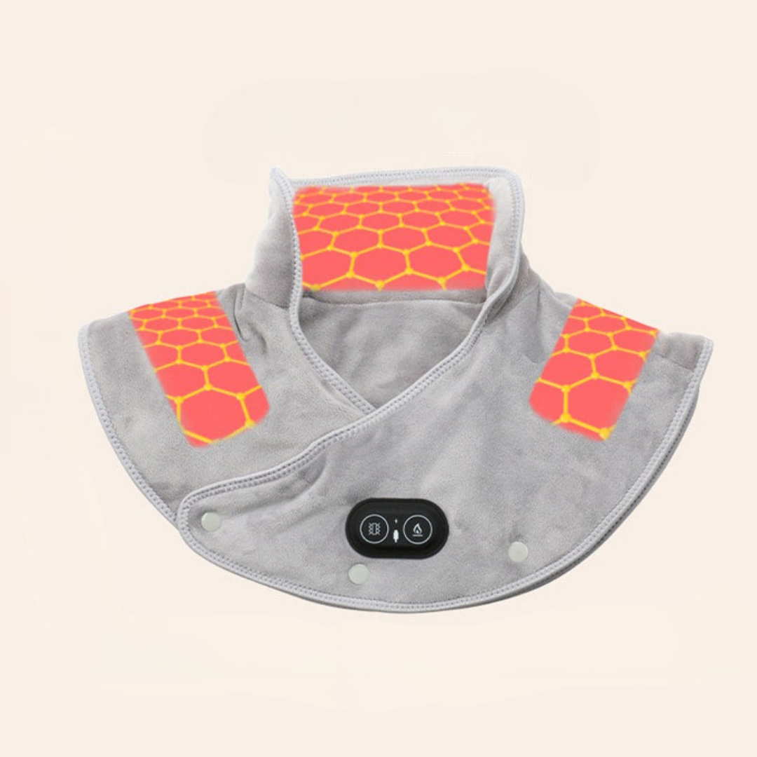 Elektrisk filt med axel- och nackuppvärmning Carvallo