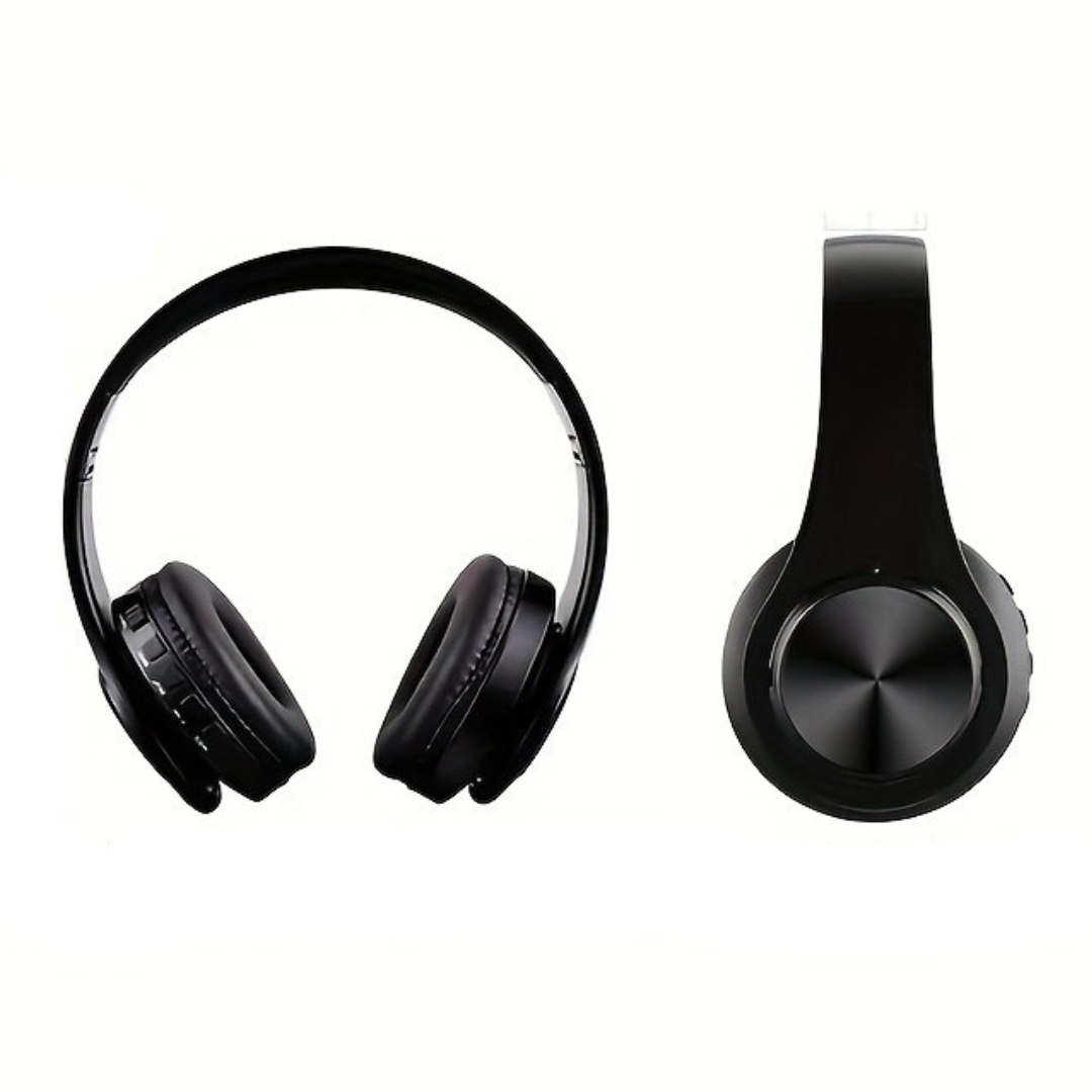 Trådlösa hörlurar LED-ljus över örat headset Carvallo